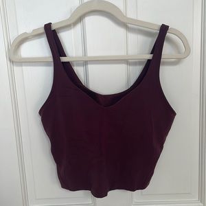Lululemon Align Tank, Size 10 “cassis” color